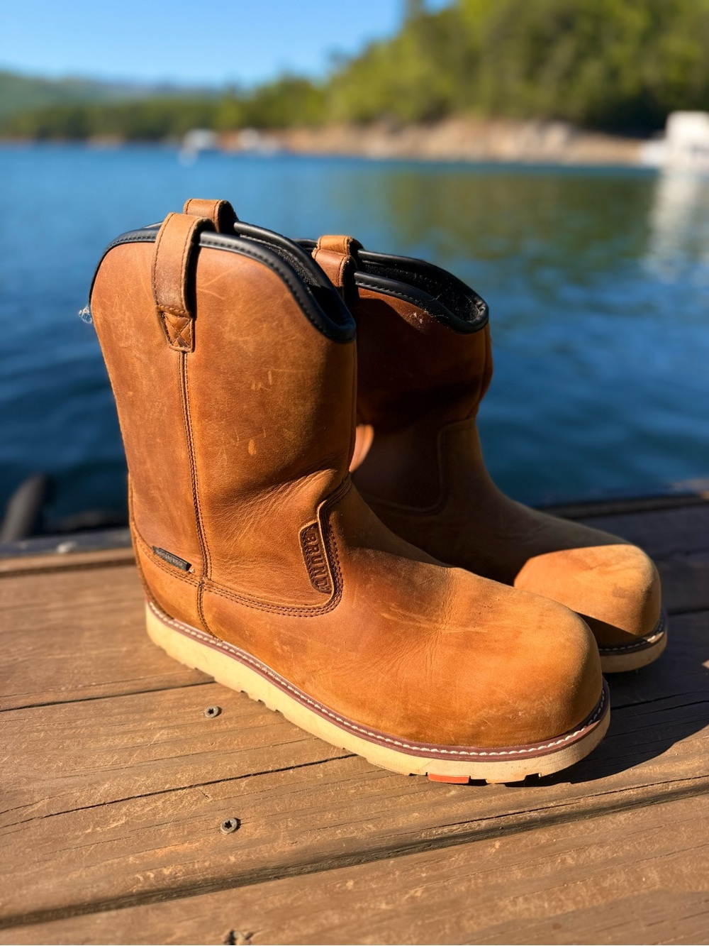 Brundt Waterproof Leather Work Boots